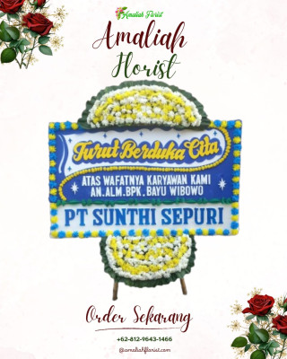 Papan Bunga Duka di Padang Merbau