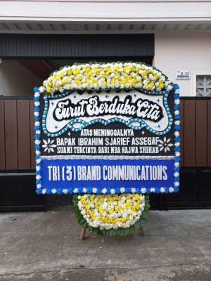 Papan Bunga Duka di Padang Merbau